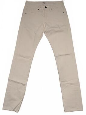 Frame Denim L’Homme Slim Fit Stretch White Jeans Classic Style Mens 29 30x33